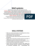Concrete Masonry Steel Wood Partition Wall Systems