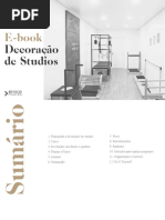 Decoracao de Studios