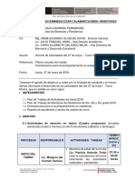 Informe 02 Taller para Padres