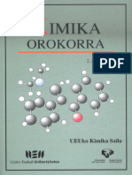 Kimika Orokorra UEU