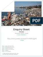 Enquiry Sheet: Climate
