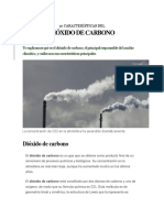 10 Características Del Dióxido de Carbono