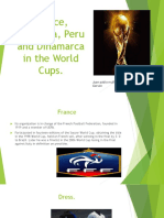 France, Australia, Peru and Dinamarca in The World Cups.: Juan Pablo Muñoz Gerson
