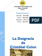 Diapositiva - La Desgracia de Colon