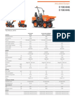 D 100 AHA D 100 AHG: Articulated Dumper