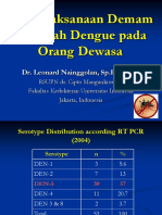 Penatalaksanaan Demam Berdarah Dengue Pada Orang Dewasa: Dr. Leonard Nainggolan, SP - PD-KPTI