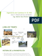 IC 410 - Aula 2 - Historia de Las Carreteras