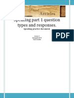 Part 1 Speaking Question Types-flat