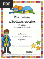 Cahier Ecriture Cp Ce1 Pdf