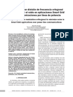 Modulación Por División de Frecuencia Ortogonal para Minimizar El Ruido en Aplicaciones SMART GRID