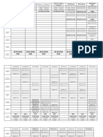 Time Table 21st May - 27th May