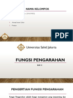 Fungsi Pengarahan