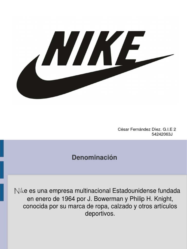 Estructura y Diseño Organizacional de Nike | PDF | |