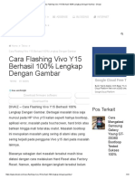 Cara Flashing Vivo Y15 Berhasil 100% Lengkap Dengan Gambar - Divaiz