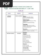 Grade Ix - Pre Midterm Portion