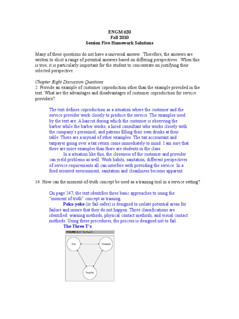 Chapter Eight Discussion Questions ENGM 620 Fall 2010 Session Five