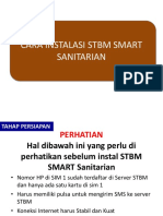 CARA INSTALASI STBM SMART SANITARIAN