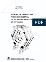 Manual  de evaluación técnico económica de proyectos mineros de inversión.pdf