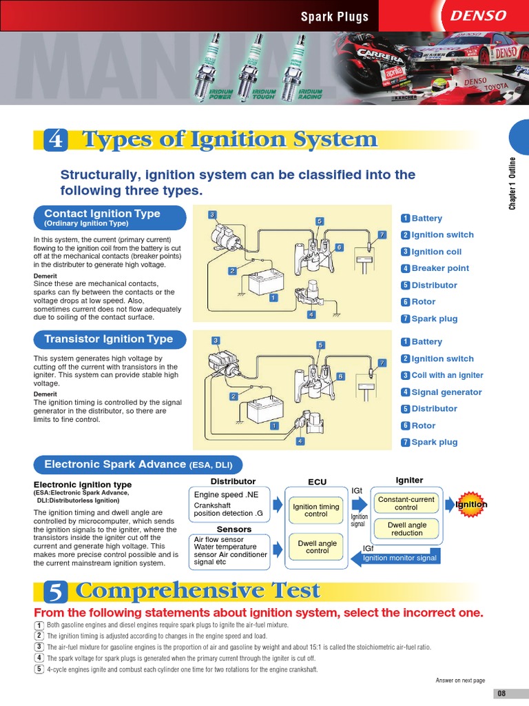 Types of Ignition System 4 | PDF | Ignition System | Distributor