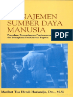 Buku Manajemen Sumber Daya Manusia Oleh Marihot Tua Efendi