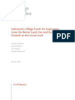 Indonesia's Village Fund An Important Lever For Better Land Use and Economic Growth at The Local Level
