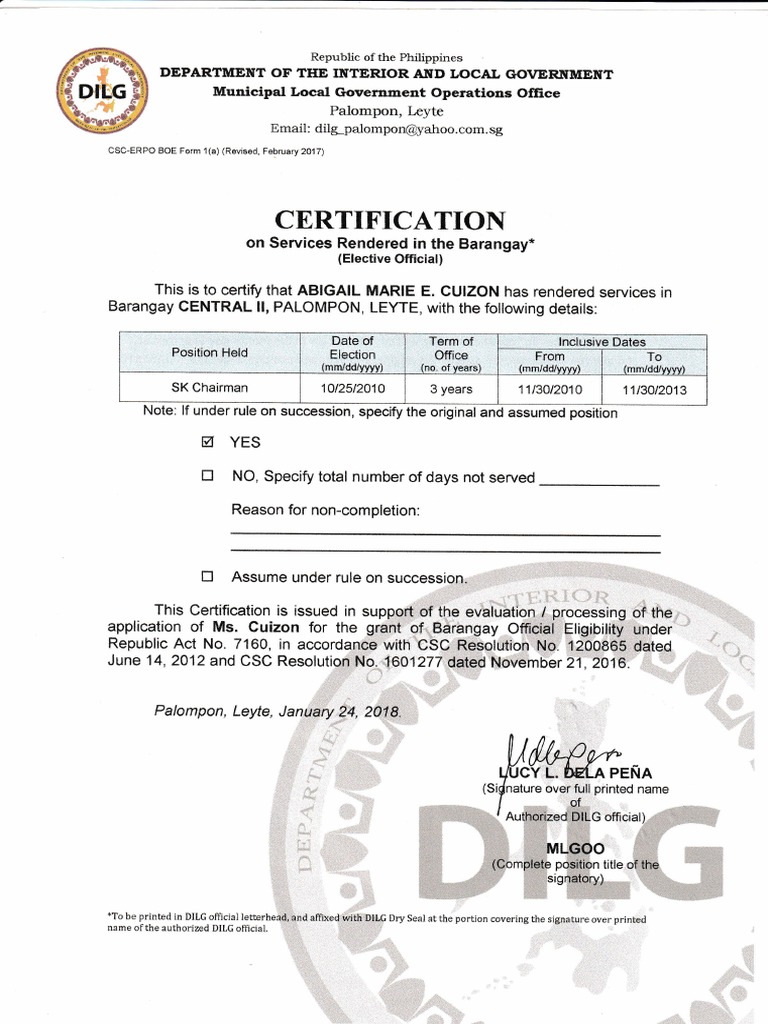 certification-on-services-rendered-in-the-barangay-elective-official