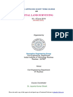 Digital Land Surveying: Teqip Iii Approved Short Term Course