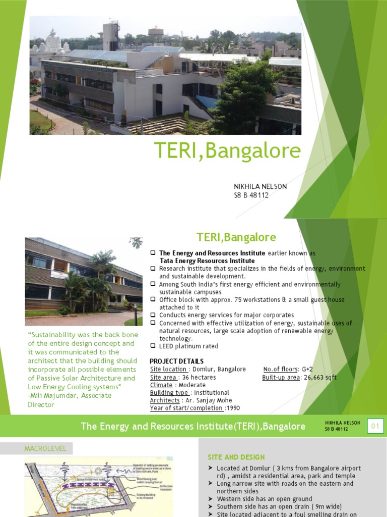 Teri university case study picture