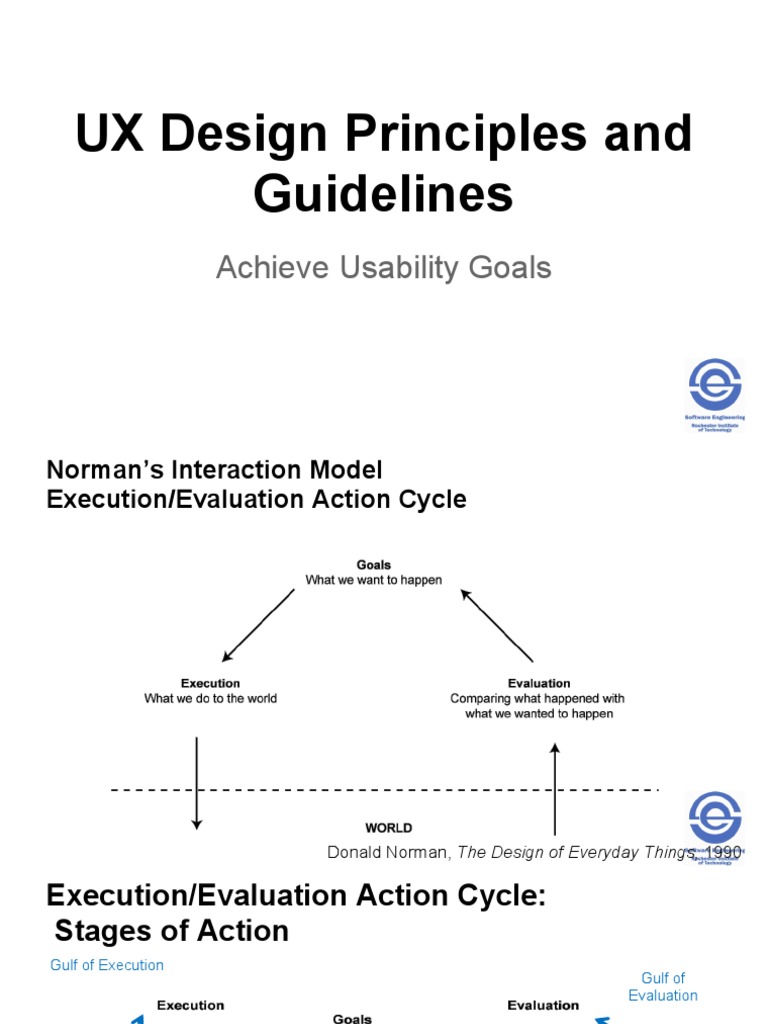 UX Design Principles and Guidelines | PDF | User Interface ...