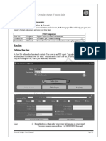 Oracle Apps Financials Rowset and Column Set