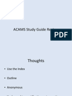 NNJ Chapter Acams Study Guide Review PDF