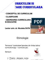 10 - Curriculumul Si Proiectare