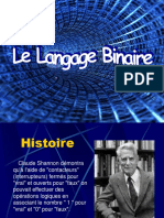 Le Langage Binaire