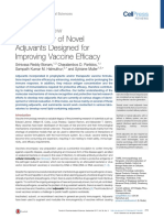 An of Novel Adjuvants Designed For Improving Vaccine Ef Ficacy