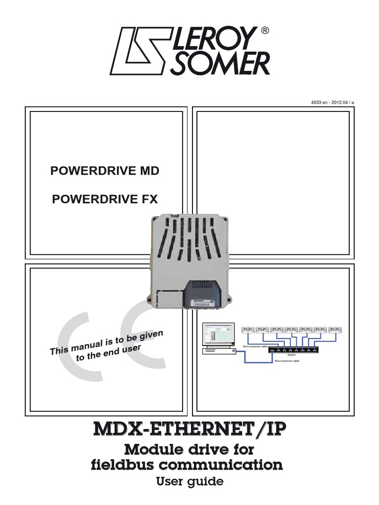MDX Ethernet-IP - Leroy Somer - 2012 | PDF | Ip Address | Computer Network
