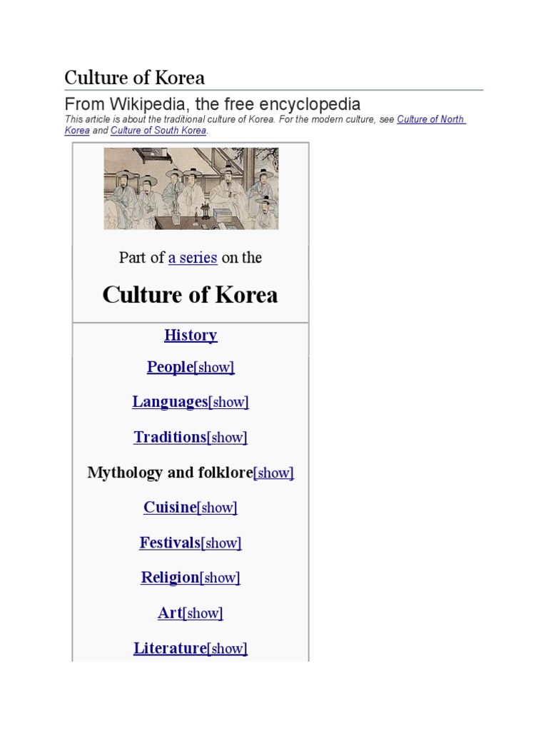 Culture Of Korea Pdf Pottery