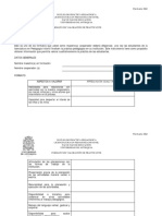 Formato Evaluación Practicante Por Maestra Cooperadora