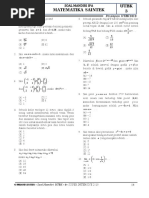 Contoh Tes UTBK TPS TKA Saintek