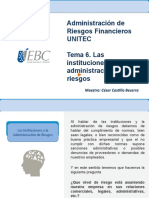 Administración de Riesgos en Las Finanzas IV. México. Unitec
