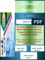 Attendance