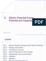 Electric Potential Energy, Potential and Capacitance: Epf 0024 Phy Ii 1
