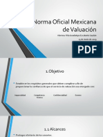 Norma Oficial Mexicana de Valuación