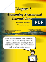 Accounting Systems and Internal Controls