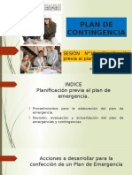 Semana 12 - Planificación Previa Al Plan de Emergencia