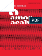 O Amor Acaba - Paulo Mendes Campos