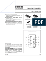 HCC/HCF4069UB: Hex Inverter