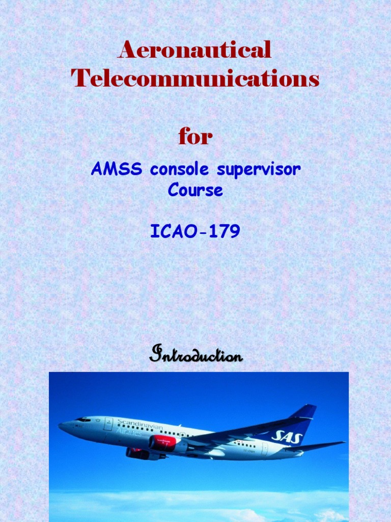 Aeronautical Telecommunications Overview | PDF | Aviation | Airport