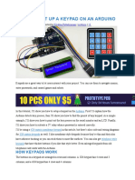 How To Set Up A Keypad On An Arduino