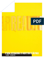 6ª Bienal Internacional de Arquitetura de São Paulo – Viver na cidade (2005)