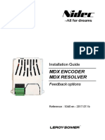 MDX Encoder and MDX Resolver - Leroy Somer - 2017